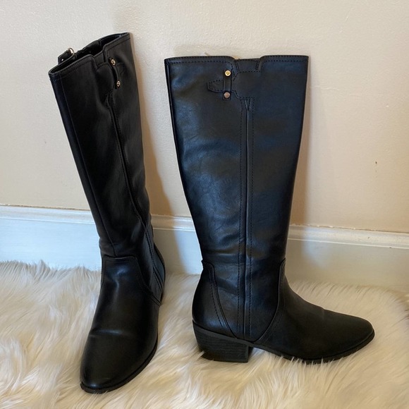 Dr. Scholls Brilliance Tall Boots Black 8.5M - Picture 4 of 11